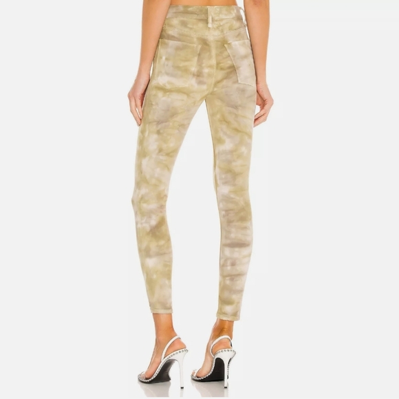 Hudson Barbara High Waisted Super Skinny Ankle Sage Fatigue Size 31 - Picture 3 of 16